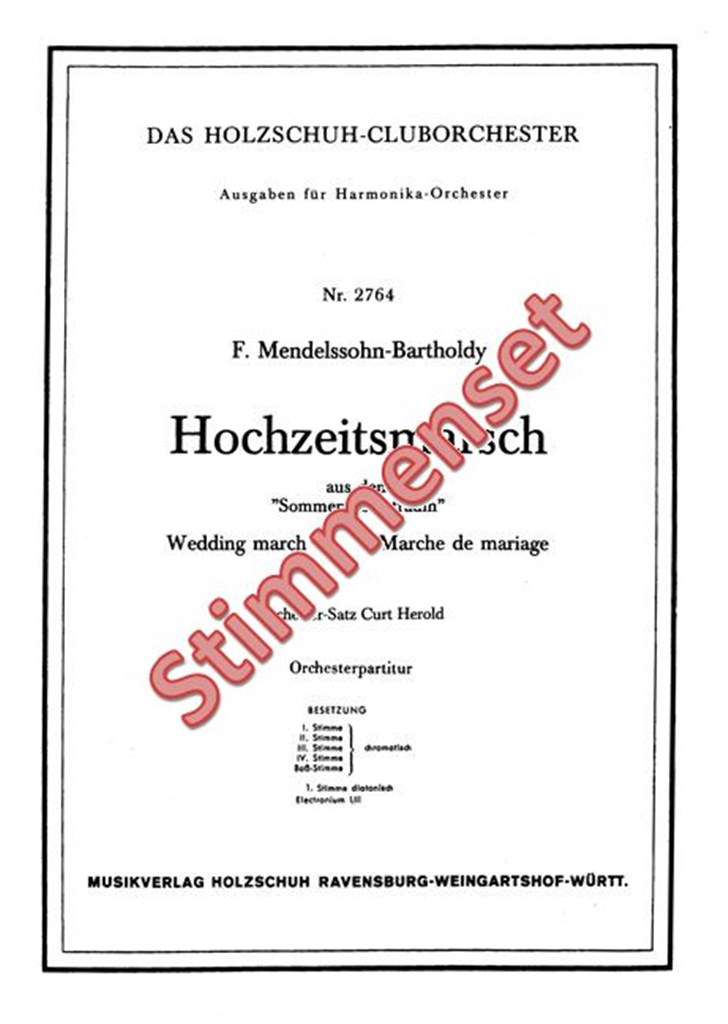 Hochzeitsmarsch